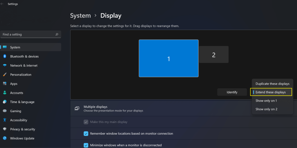 How to Set Up Multiple Monitors in Windows 10 | 11